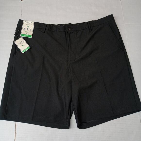 Chaps Golf Shorts Men's 44 Black Slim Fit 9" Inseam Stretch - Picture 1 of 4